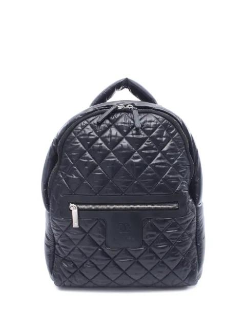2015-2016 Quilted Nylon Coco Cocoon backpack by CHANEL 