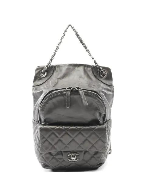2015-2016 matelasse calfskin backpack by CHANEL 