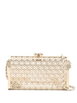 2015 CC Moucharabieh Minaudière clutch bag by CHANEL 