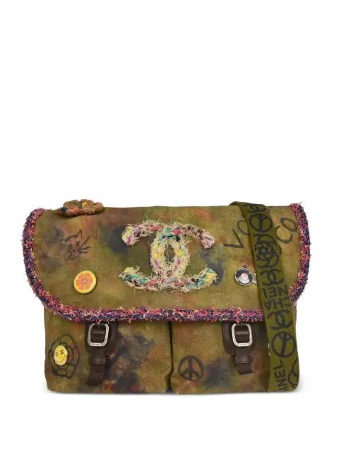 2015 Graffiti On The Pavement cross body bag by CHANEL 