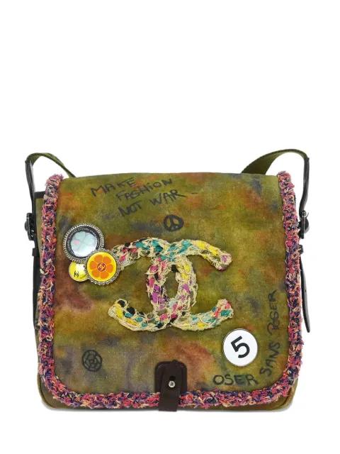 2015 graffiti shoulder bag by CHANEL 
