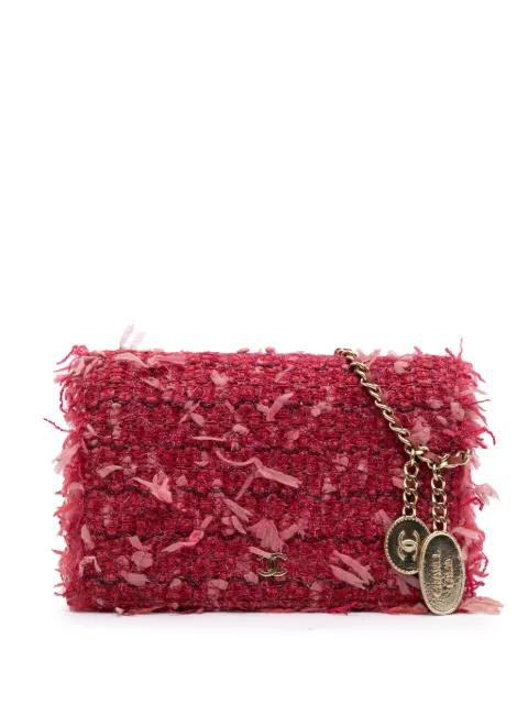 2016-2017 CC Tweed Wallet On Chain crossbody bag by CHANEL 2016-2017 CC Tweed Wallet On Chain crossbody bag by CHANEL