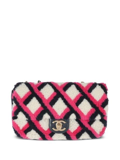 2016-2017 Classic Flap shearling shoulder bag by CHANEL 