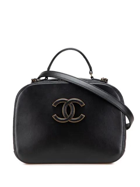 2016-2017 Goatskin and Quilted Calfskin Coco Curve Case vanity bag by CHANEL 