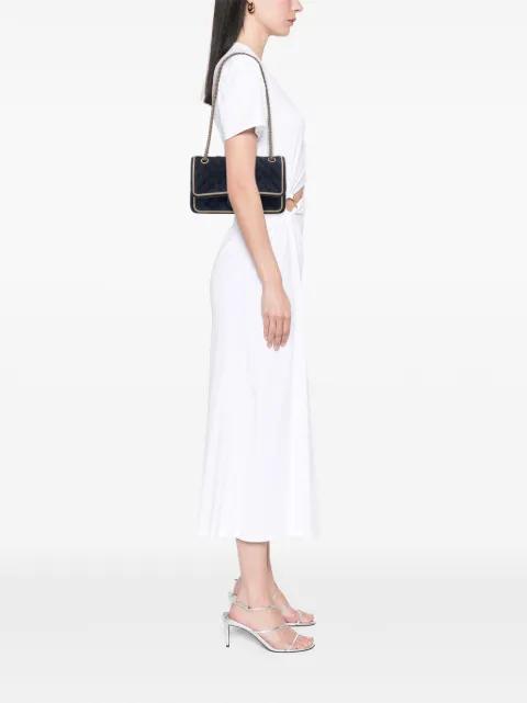 2016-2017 Reissue 2.55 Quilted Suede Double Flap 225 shoulder bag by CHANEL 