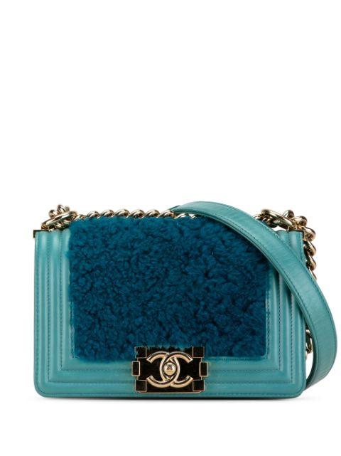 2016-2017 Small Shearling Boy Flap crossbody bag by CHANEL 