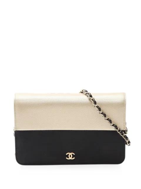 2016-2017 two-tone leather shoulder bag by CHANEL 