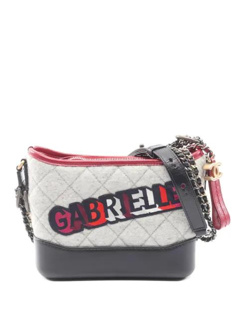 2017-2018 small Gabrielle quilted chain-detail shoulder bag by CHANEL 2017-2018 small Gabrielle quilted chain-detail shoulder bag by CHANEL