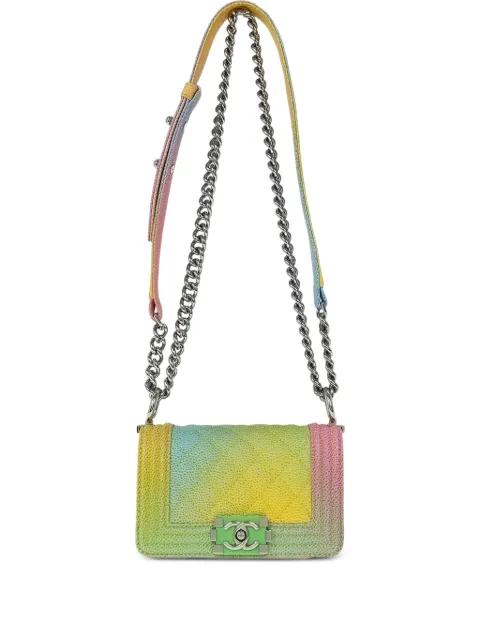 2017 mini Boy caviar-leather shoulder bag by CHANEL 