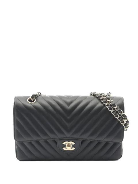 2018-2019  Double Flap chevron shoulder bag by CHANEL 