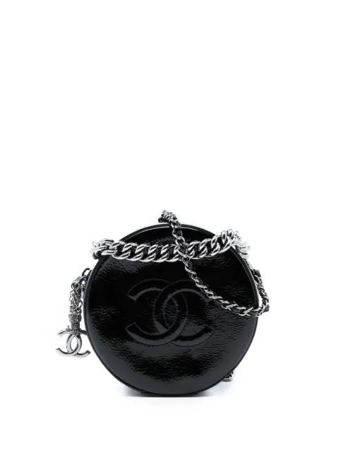2018-2019 Patent Round As Earth Bag satchel by CHANEL 