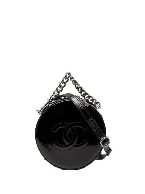 2018-2019 Patent Round As Earth Bag satchel by CHANEL 