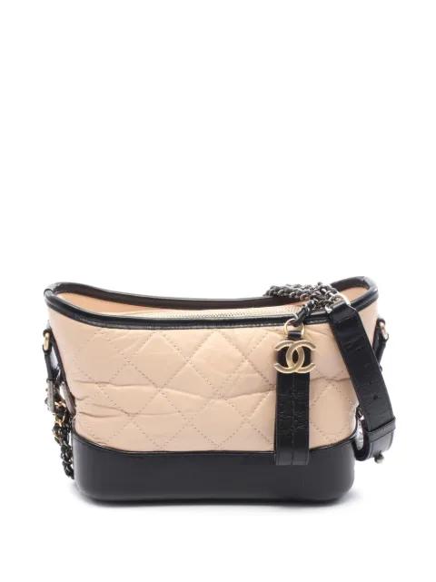 2018-2019 Small Aged Calfskin Gabrielle Hobo crossbody bag by CHANEL 