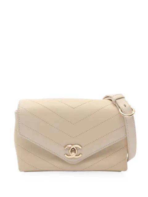 2018-2019 mini leather shoulder bag by CHANEL 