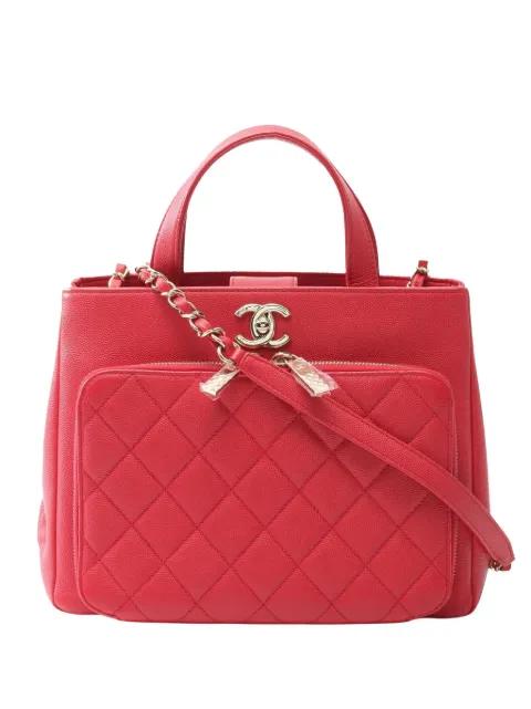 2018 Small Quilted Caviar Business Affinity satchel by CHANEL 