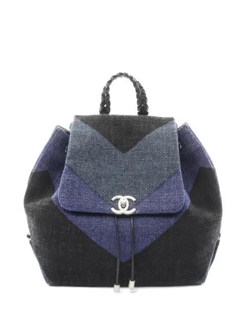 2018 V-Stitch backpack by CHANEL 