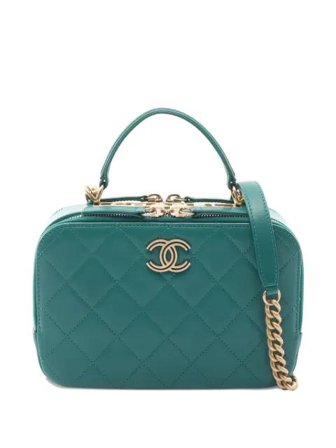 2019 Afternoon Tea matelassé shoulder bag by CHANEL 