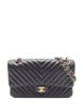 2019 Chevron V-stitch flap shoulder bag by CHANEL 2019 Chevron V-stitch flap shoulder bag by CHANEL