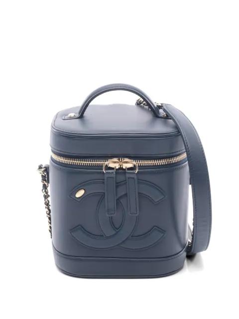 2019 Coco Mark chain-strap vanity case by CHANEL 