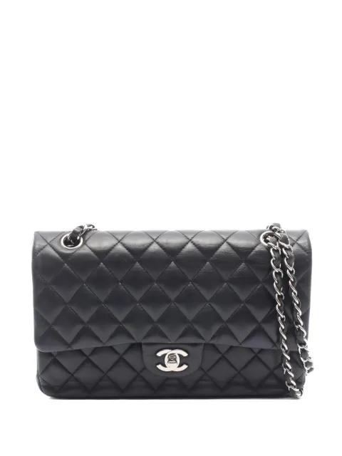 2019 Double Flap leather shoulder bag by CHANEL 