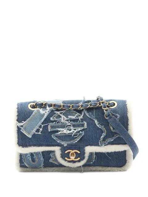 2019 Egyptian denim shoulder bag by CHANEL 