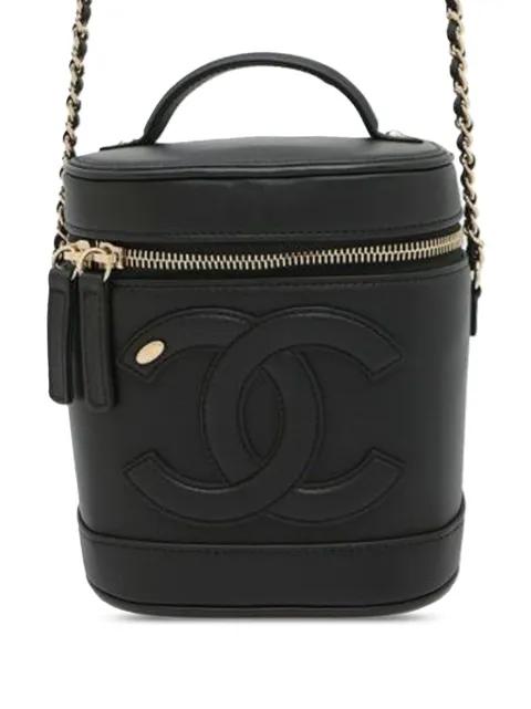 2019 Lambskin CC Mania Case vanity bag by CHANEL 