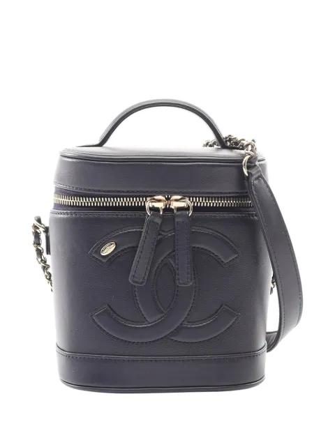 2019 Lambskin CC Mania Case vanity bag by CHANEL 