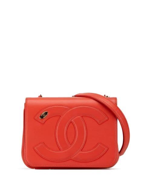 2019 Lambskin CC Mania Flap crossbody bag by CHANEL 