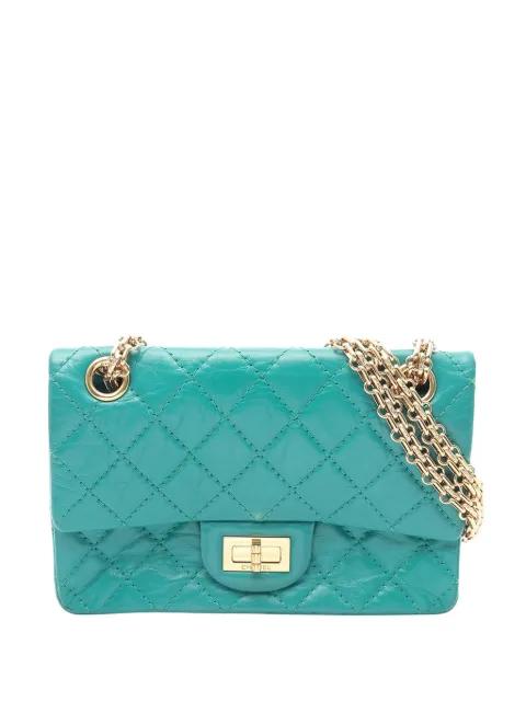 2019 Quilted Aged Calfskin Reissue 2.55 Flap shoulder bag by CHANEL 