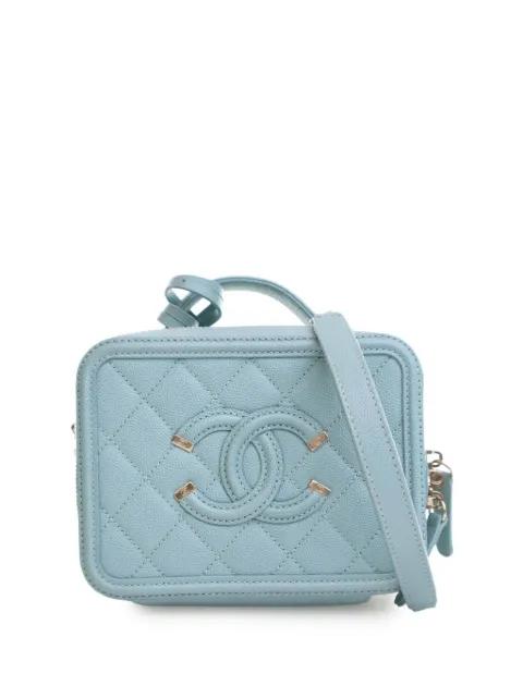 2019 Small Caviar CC Filigree Vanity Case satchel by CHANEL 2019 Small Caviar CC Filigree Vanity Case satchel by CHANEL