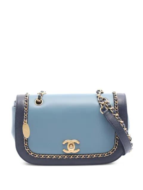 2019 chain flap cross body bag by CHANEL 