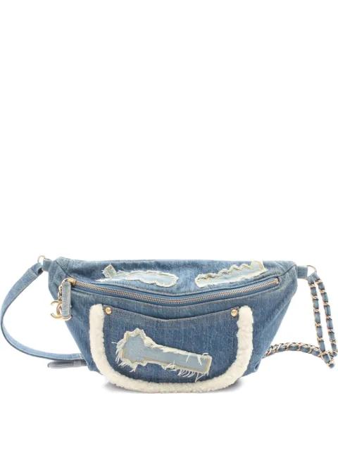 2019 denim shoulder bag by CHANEL 
