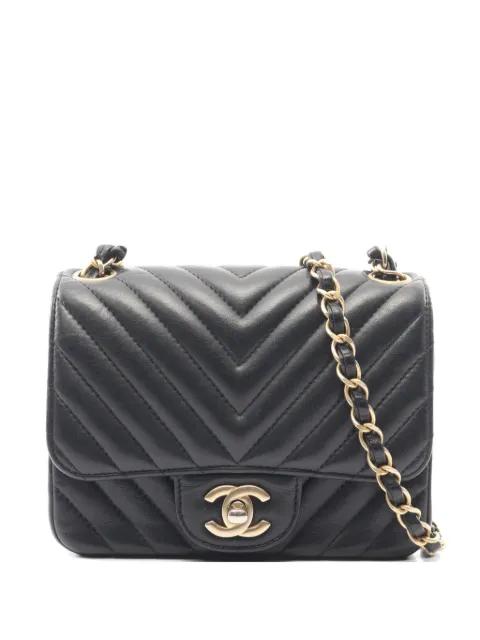 2019 mini chevron shoulder bag by CHANEL 