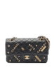 2020-2021 Classic Flap Icon Charm Matelassé shoulder bag by CHANEL 