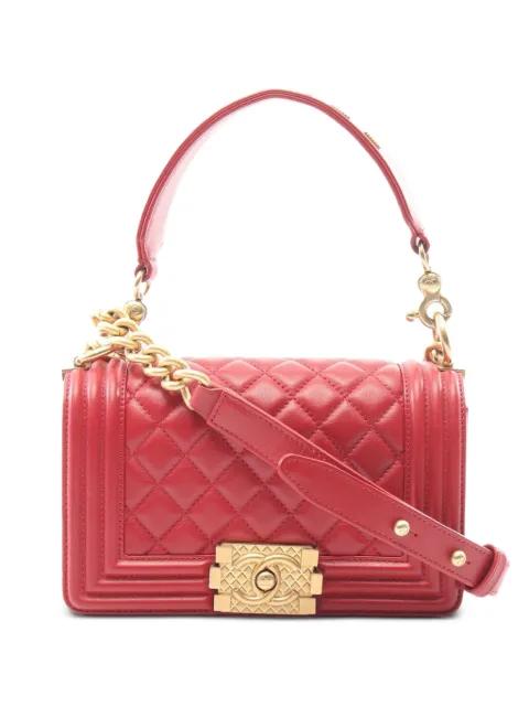 2020-2021 small Boy Chanel quilted shoulder bag by CHANEL 