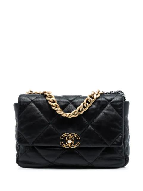 2020 Large Lambskin 19 Flap satchel by CHANEL 