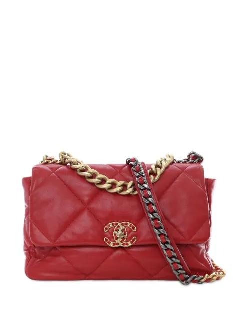 2020 Large Lambskin 19 Flap satchel by CHANEL 