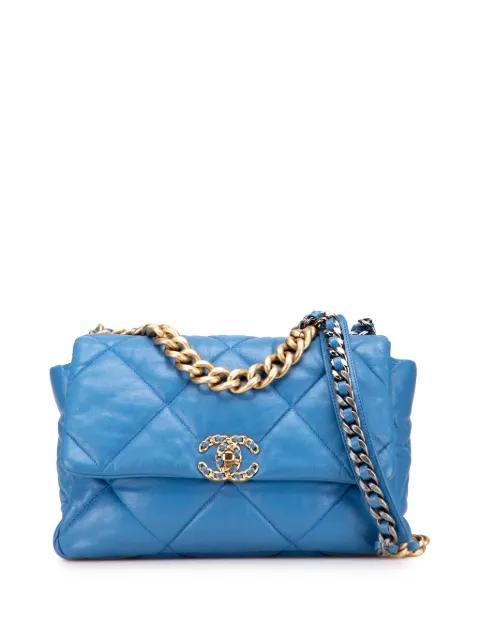 2020 Large Lambskin 19 Flap satchel by CHANEL 
