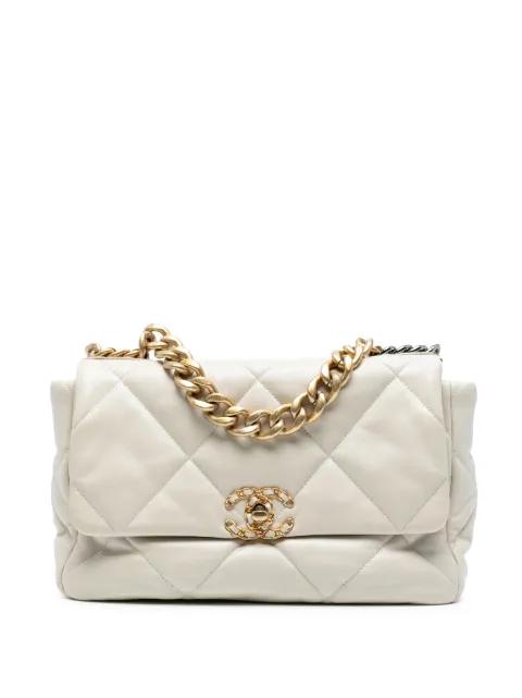 2020 Large Lambskin 19 Flap satchel by CHANEL 