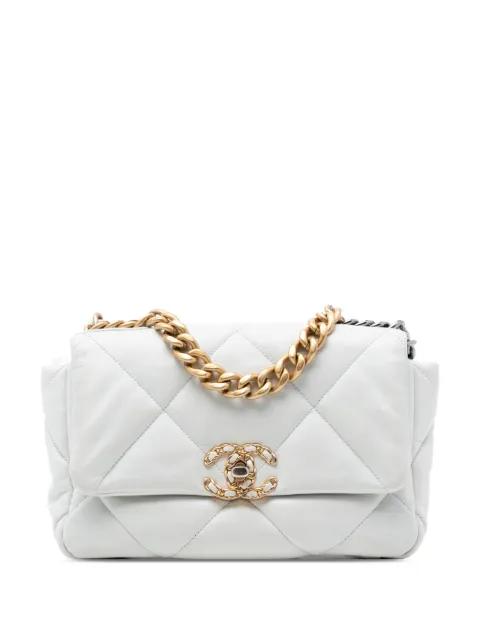 2020 Medium Lambskin 19 Flap satchel by CHANEL 
