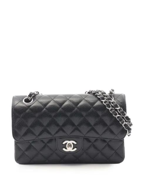 2020 Small Classic Caviar Double Flap crossbody bag by CHANEL 
