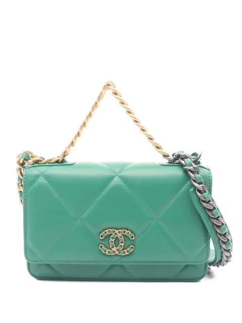 2021 19 matelassé cross body bag by CHANEL 