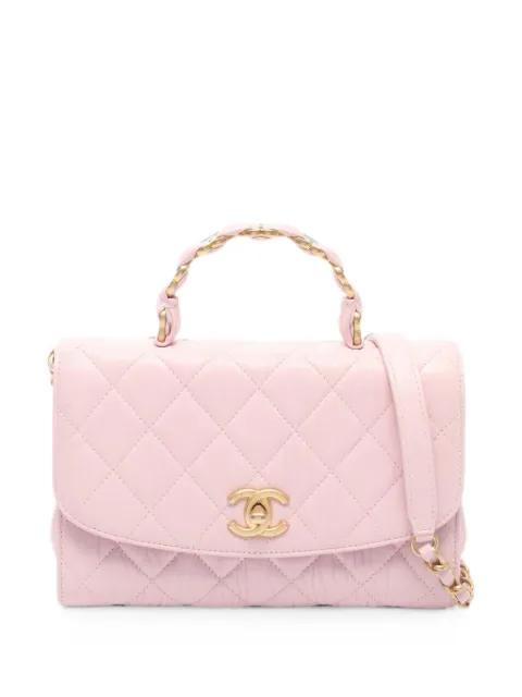 2021-2022 quilted two-way handbag by CHANEL 