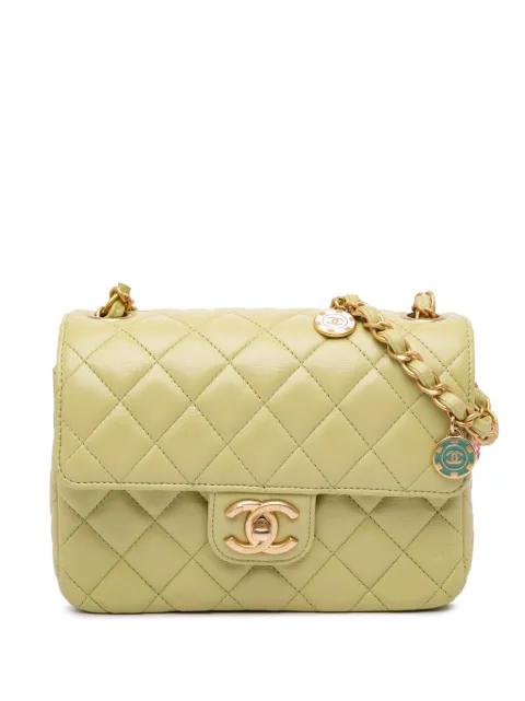 2021-2024 Small Classic Lambskin Casino Royale Charms Single Flap crossbody bag by CHANEL 