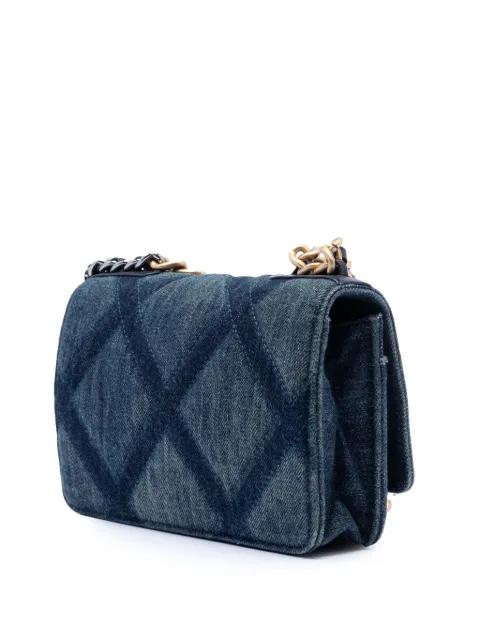 2021-2025 Denim 19 Flap Wallet On Chain satchel by CHANEL 