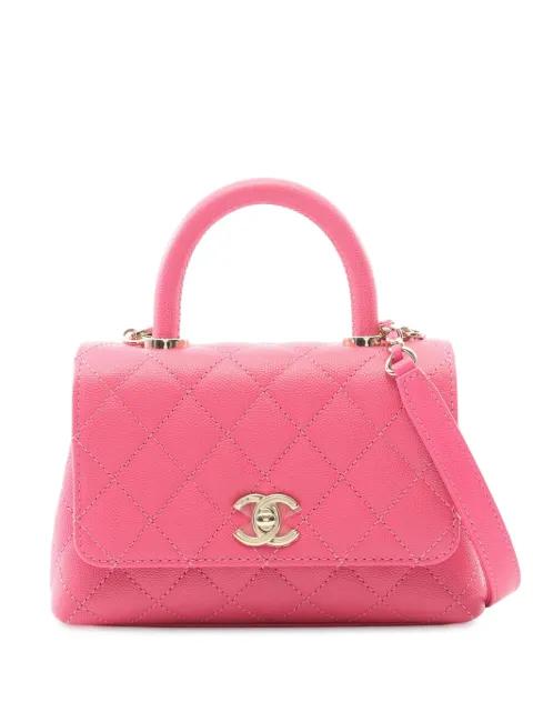 2021-2025 Extra Mini Caviar Coco Top Handle Bag handbag by CHANEL 