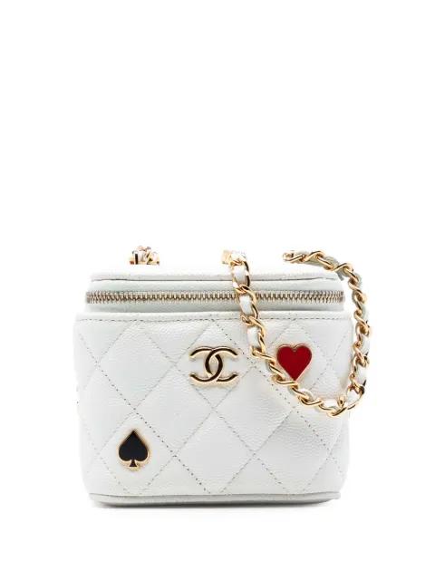 2021-2025 Mini Caviar Coco Casino Case vanity bag by CHANEL 