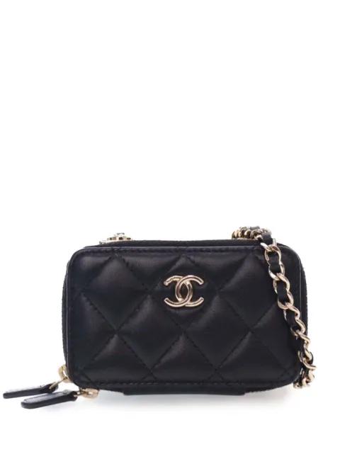 2021-2025 Mini Lambskin Trendy CC Cardholder With Chain crossbody bag by CHANEL 2021-2025 Mini Lambskin Trendy CC Cardholder With Chain crossbody bag by CHANEL