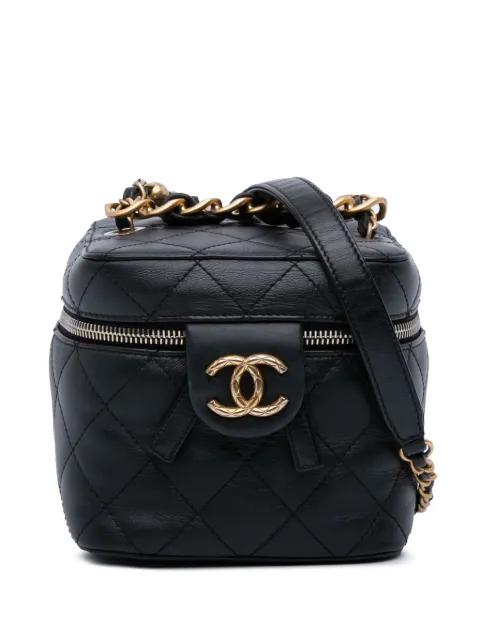 2021-2025 Small CC Lambskin Vanity Case crossbody bag by CHANEL 