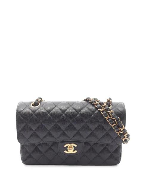2021-2025 Small Classic Caviar Double Flap shoulder bag by CHANEL 2021-2025 Small Classic Caviar Double Flap shoulder bag by CHANEL